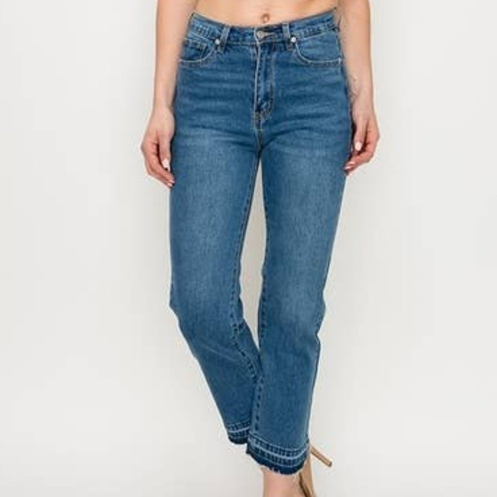 Great Smoky High-Rise Straight Leg Jeans
